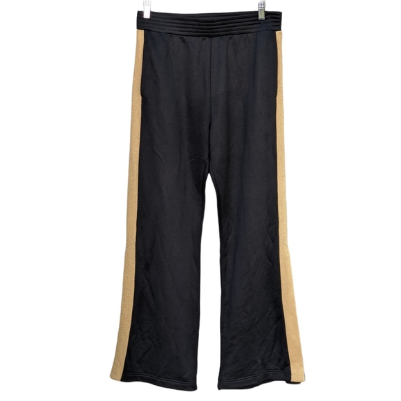 ALL ACCESS Tune Up Metallic Striped Stretch Jersey Track Pants-size large. GUC - Picture 5 of 14